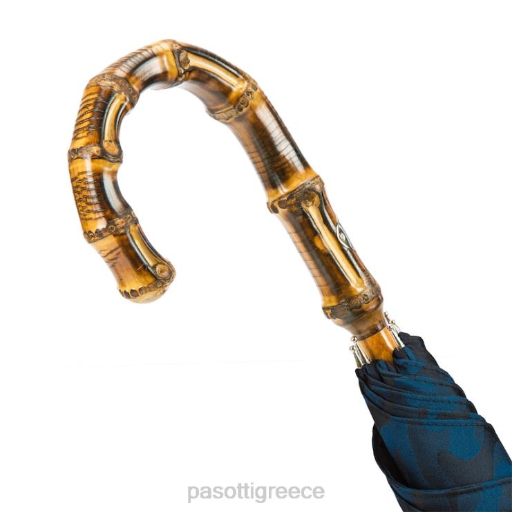 ομπρέλα | PASOTTI 142 11780-126 b - μπλε ομπρέλα παραλλαγής με λαβή από μπαμπού 2N6B8146 άνδρες